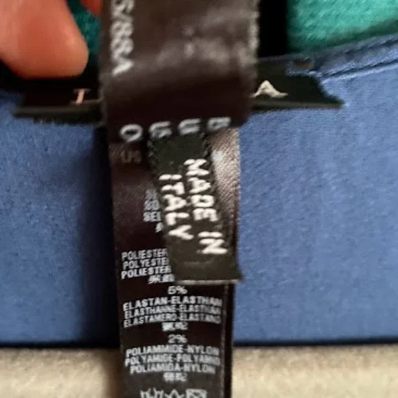 La Perla dark blue maxi nightgown, Camicia Notte Small - Picture 6 of 12